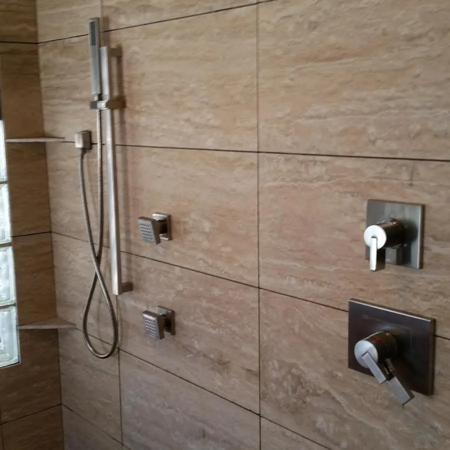 Shower fixture installation for Frozen Pipe Repair in Somerset